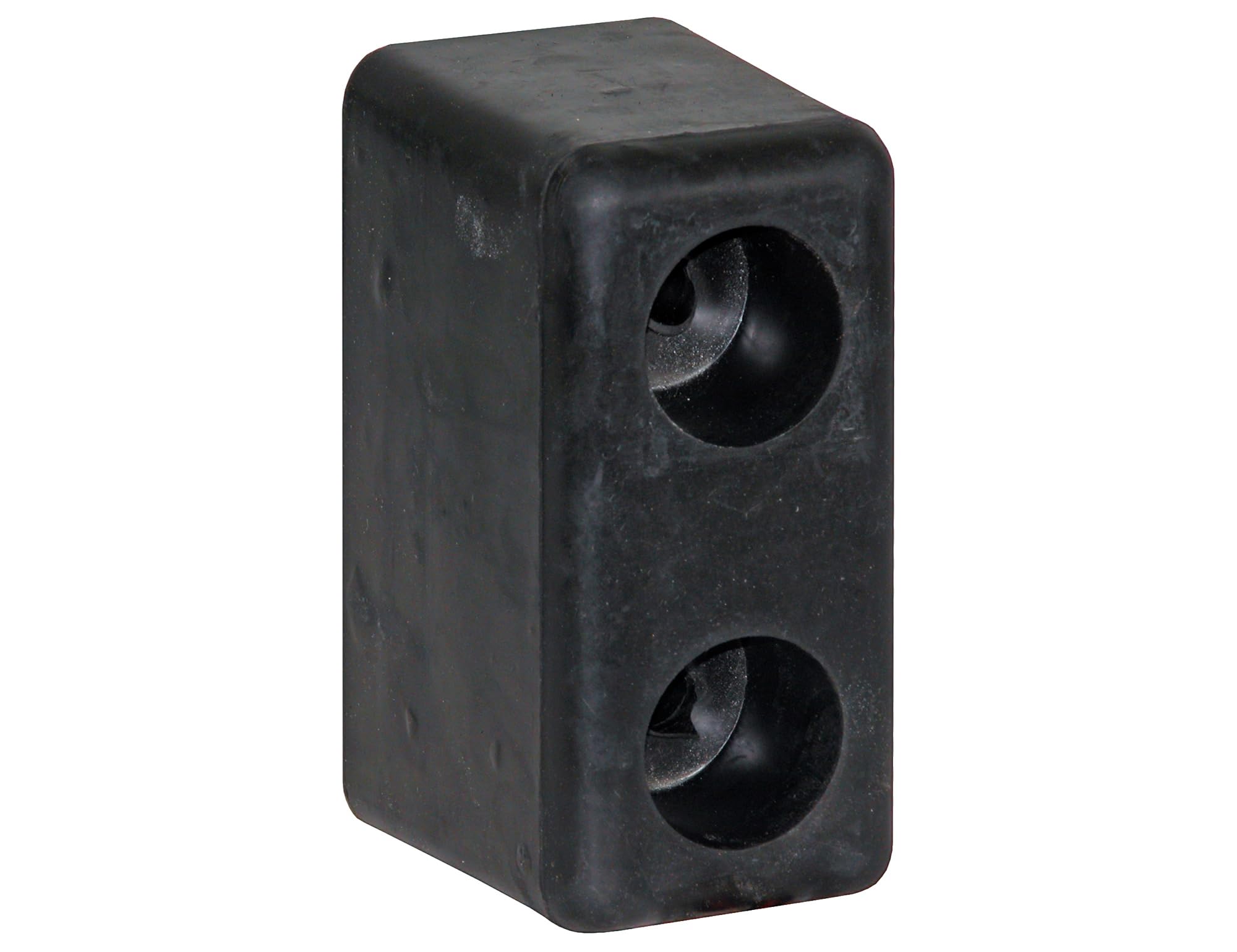 BUYERS PRODUCTS COMPANY Molded Rubber Bumper - 3 x 3-1/2 x 6 Inch Tall - Set of 2