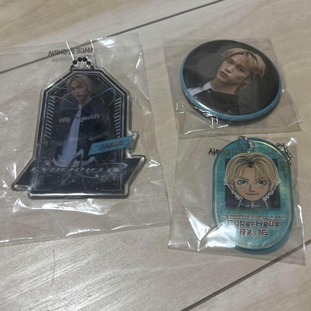 THE RAMPAGE 藤原樹 クリアチャーム セット THE RAMPAGE 藤原樹 背景