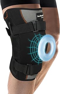 DocBraces Hinged Knee Brace for Knee Pain,Knee Braces for Meniscus Tear Knee Support for Men & Women Patella with Removable Side Stabilizers Support and Stability, Arthritis, Meniscus Tear, Joint Pain Relief (Small)