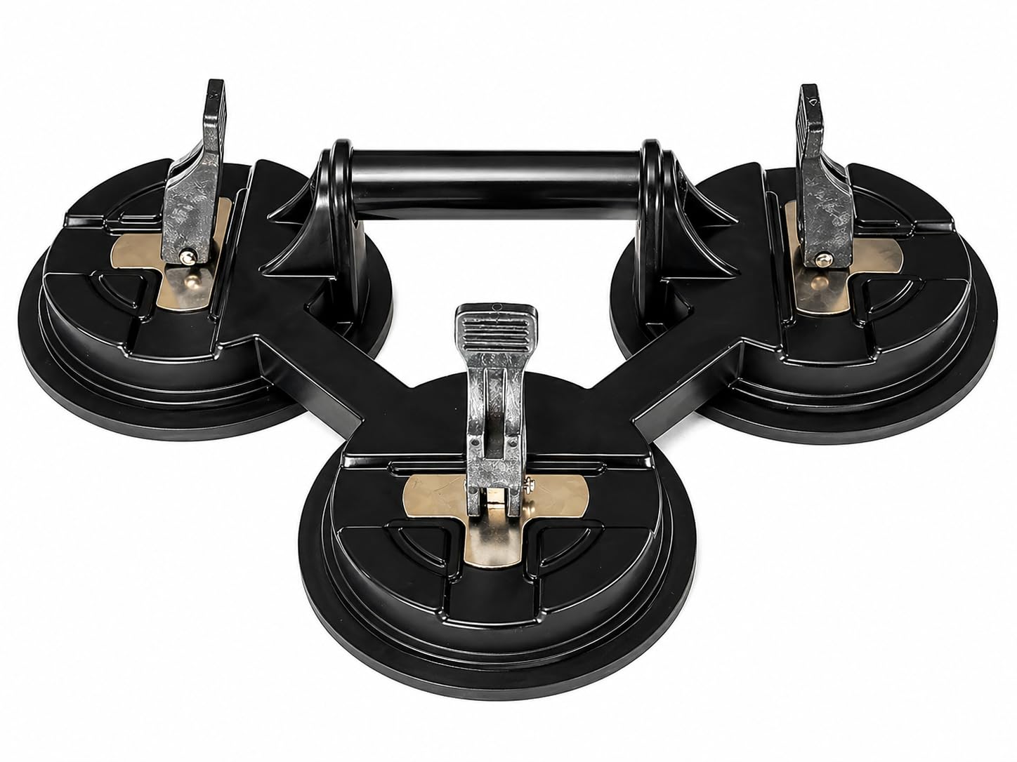FACILE Triple Suction Cup Tile Lifter 150KG Heavy Duty | Professional Vacuum Glass & Tile Lifting Tool | Strong Grip for Granite, Marble, Glass Sheets | Model MM-HD1515D-picture-23