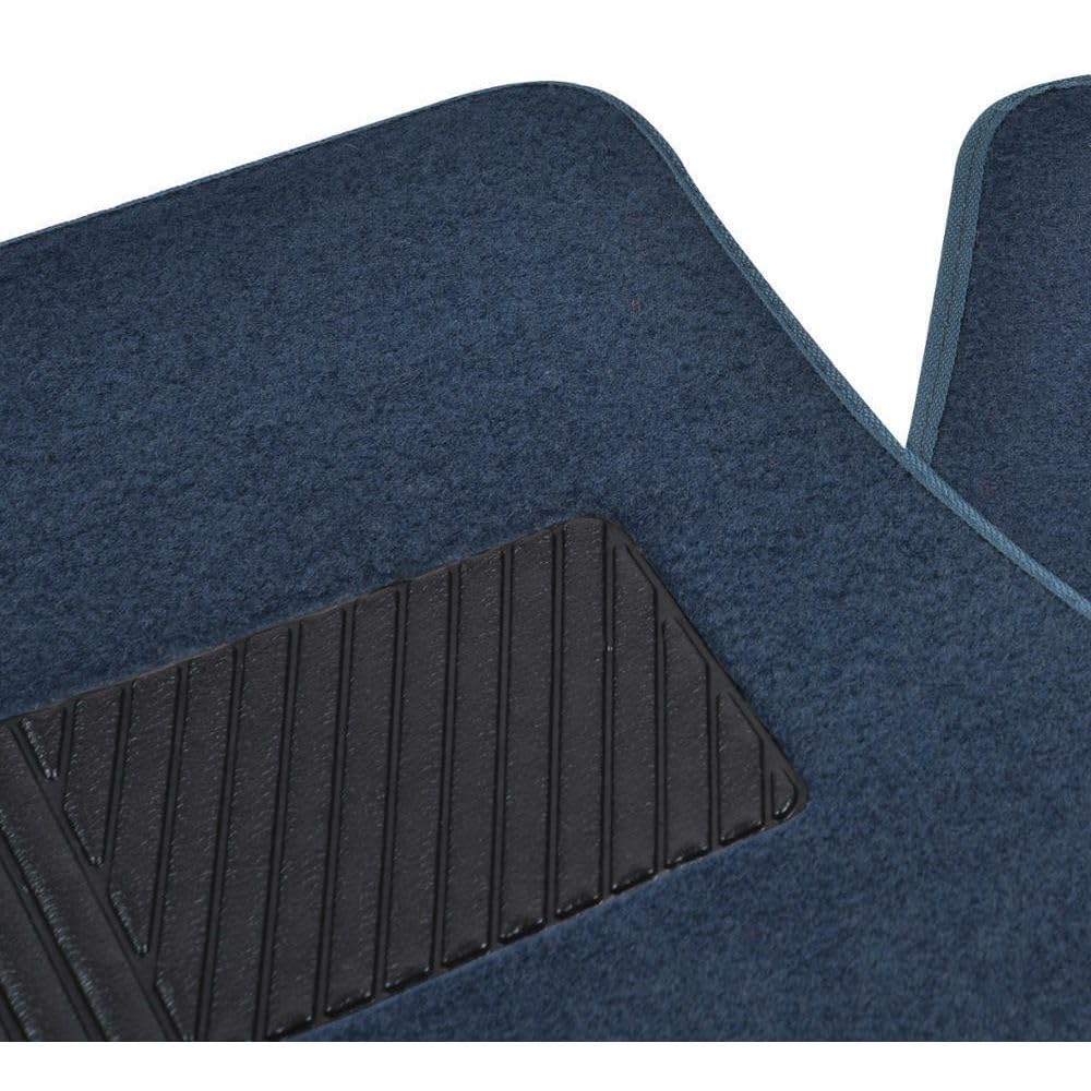 alxiang Front Rear Carpet Floor Mats Set Auto Car Suvs Fits Truck-Blue Vacuum or Use Soap and Water-Maintenance — view 8