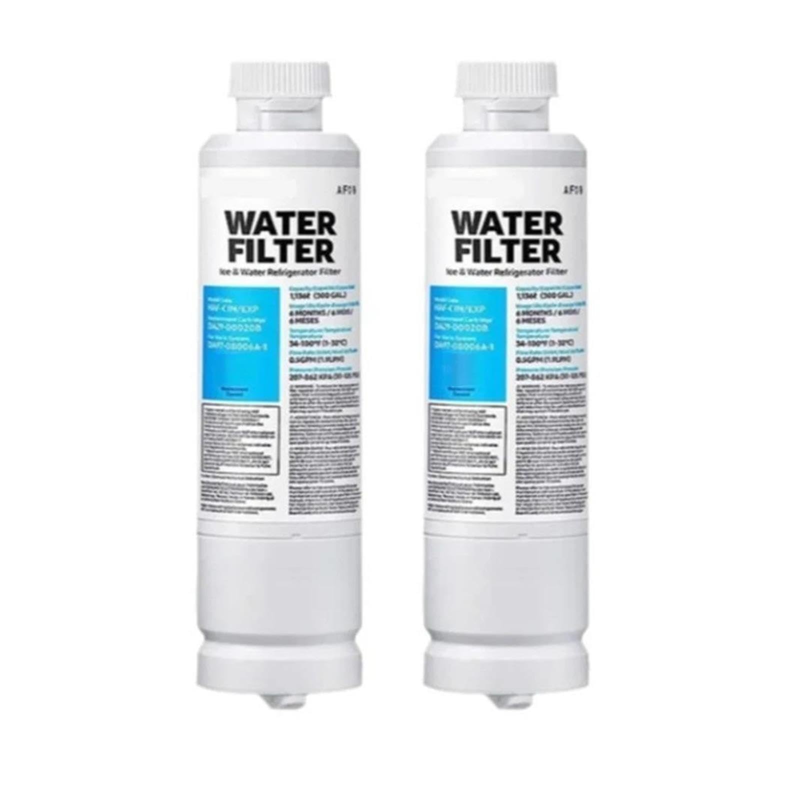 BFYLE 2 piezas DA29-00020B Filtro de agua for refrigerador Filtro