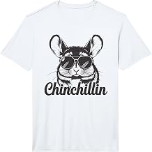 Chinchillin, Cute Chinchilla with Sunglasses Performance T-Shirt