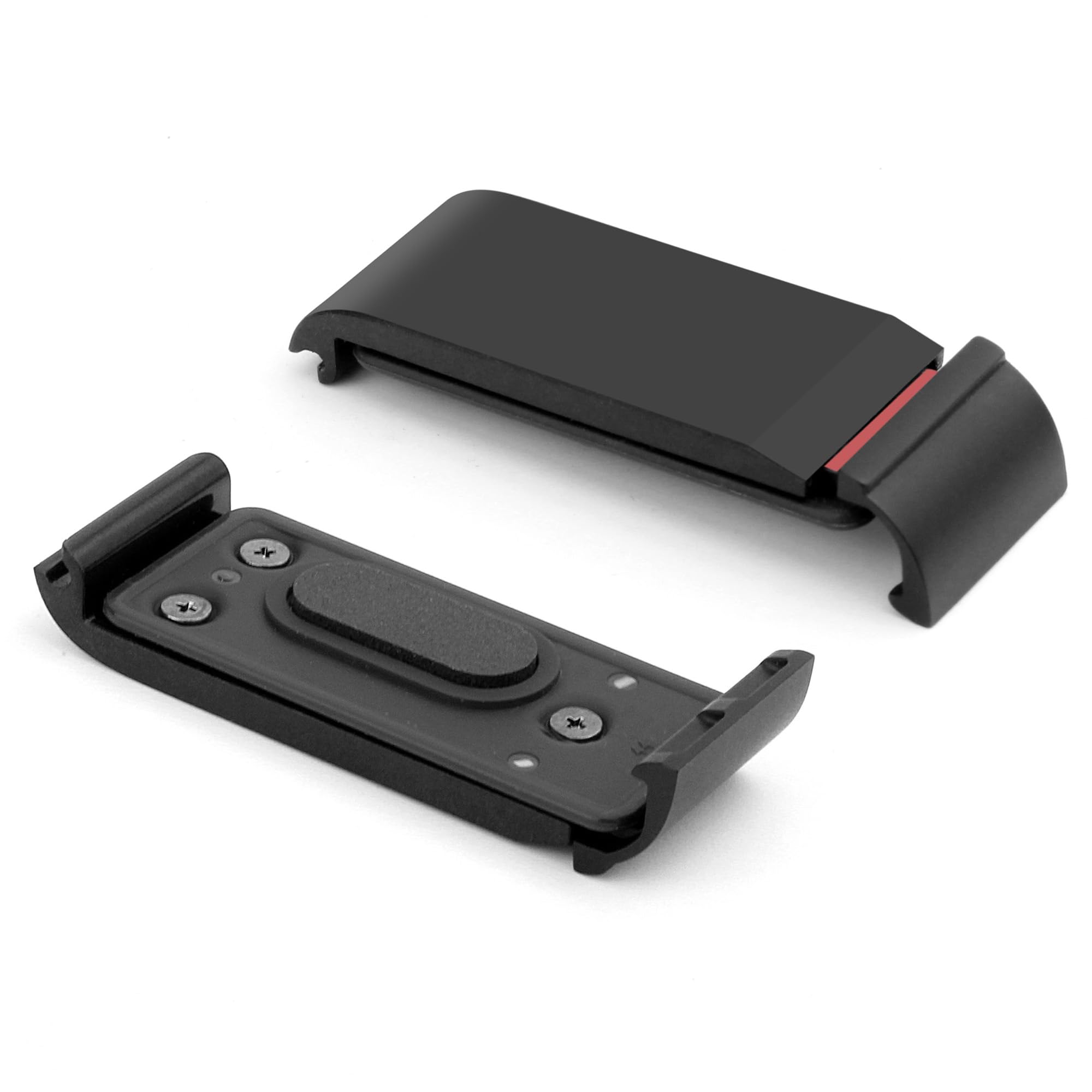 Couvercle De Porte Batterie étanche Magnétique Pour GoPro 13/12/11/10/9 - Alliage Aluminium, Noir/rouge
