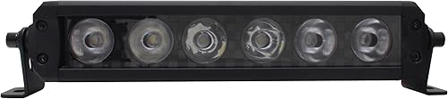 Barras de luz LED de una sola fila de 11 pulgadas 60 W 6500 K luces de conducción LED todoterreno compatibles con camión SUV 4 x 4 UTV ATV