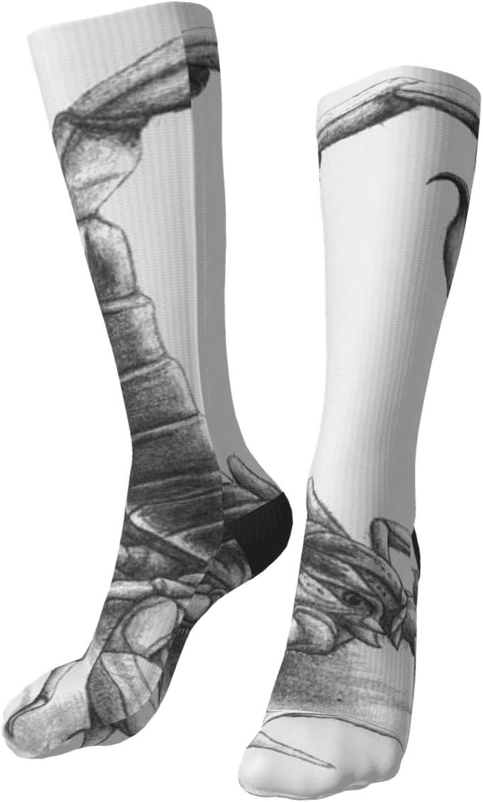 Yuotry Unisex Performance Cushion Socks Tube Socks, Gray
