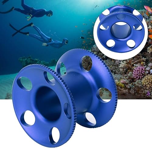 Miniatura 3 de Carrete de buceo de aleación de aluminio, carrete de dedo subacuático ligero carrete de buceo carrete de dedo carrete para buceo, snorkel, equipo de