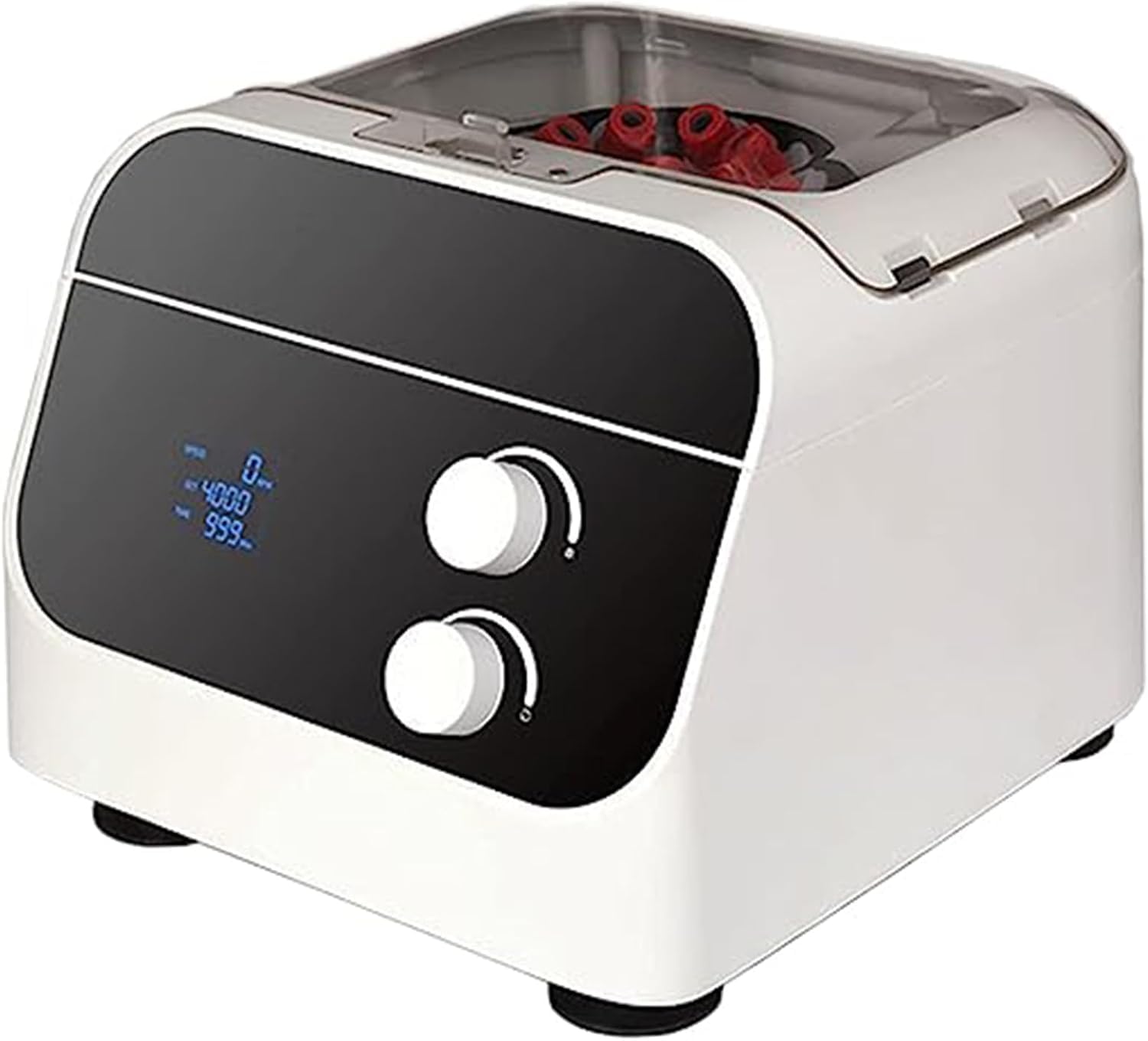 Centrifuga da laboratorio con temporizzatore digitale e display, 4000 giri/min per provette per raccolta sangue