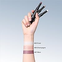 Vista 3 de FOCALLURE - Sombra de ojos y delineador 2 en 1 en barra (3 unidades), lápiz de sombra de ojos brillante, sombra de ojos de alta pigmentación