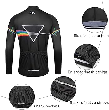 Amazon | [Wisdom Leaves] サイクルジャージ 長袖 上下セット サイクル