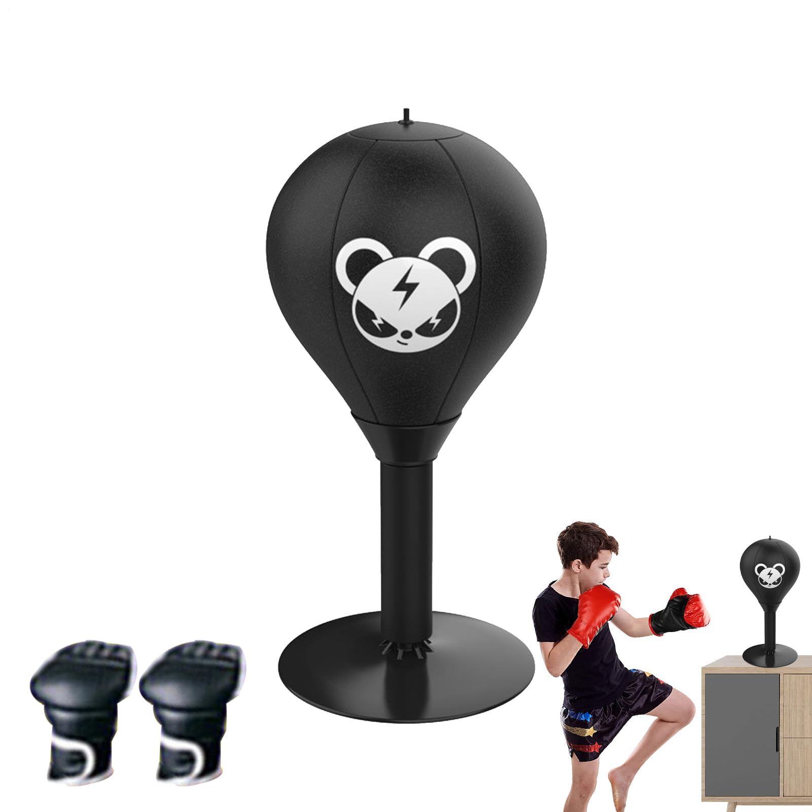 Sac de boxe de bureau à ventouse pour dynamiser votre espace de télétravail à la maison - 8