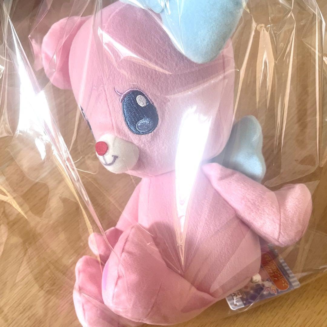激レア！　アイカツ　一番くじ　いちご　ぬいぐるみ　エンジェリーベア ポンチョ 再販】アイカツ！シリーズChibiぬいぐるみ プレミアムレアver