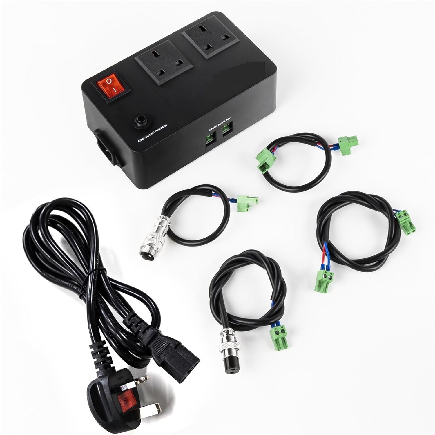Smart Relay 100-240V 12A, CNC Machine Add-on Device Intelligent Control Module Compatible with Masuter Pro WM3020 Vasto(UK Plug)