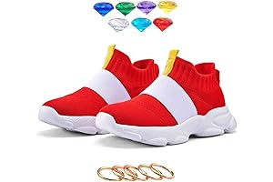 Zapatos de Sonic para niños y niñas, regalo de cumpleaños, zapatillas de...