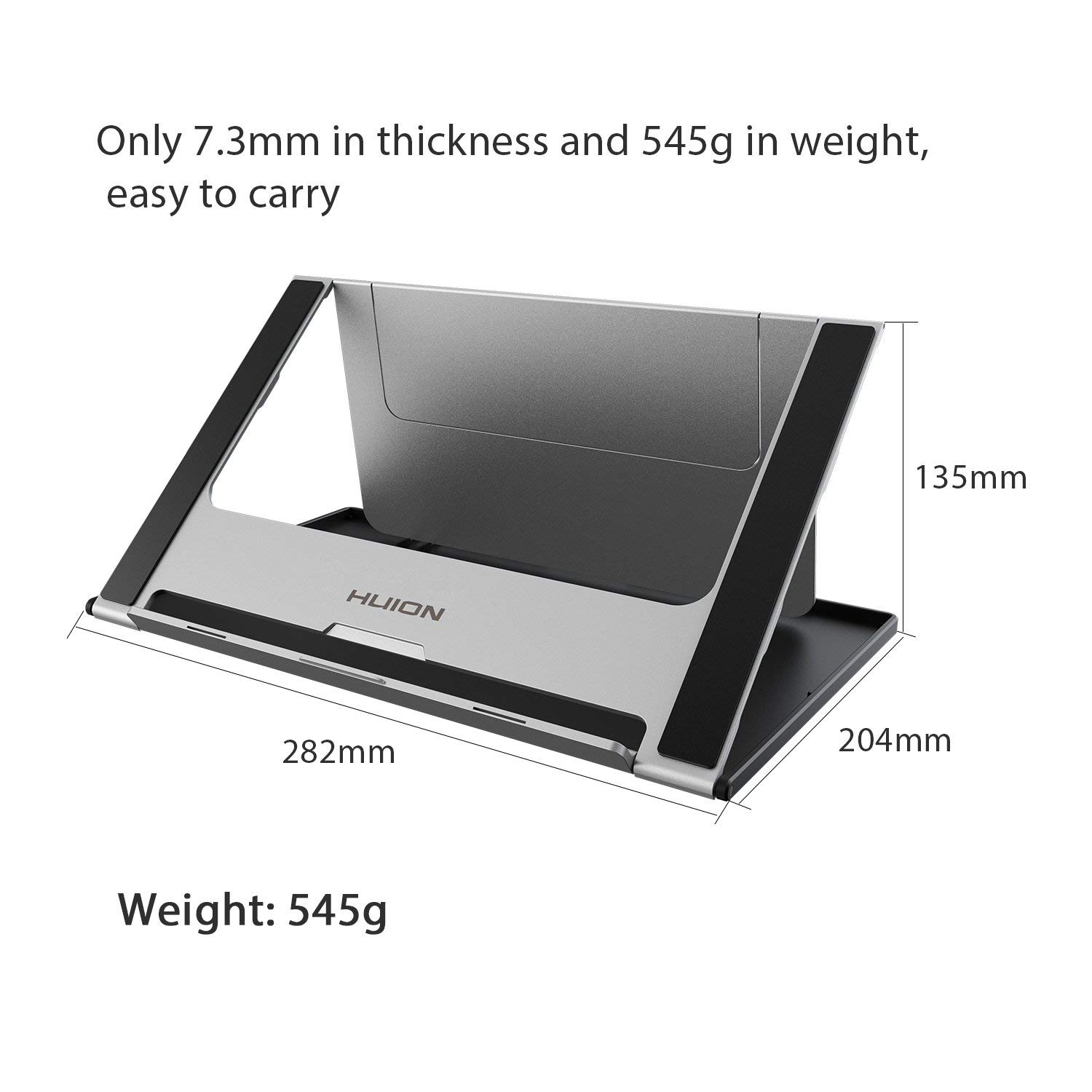 HUION Adjustable Stand Multi-Angle Portable Desk Stand for Drawing Monitor Pen Display for 10-15.6 Inch, Suitable for Kamvas Pro 16/Pro 12/Pro 13 Kamvas 16, Laptop,Tabletop 30 611R7RzFpzL. SL1500