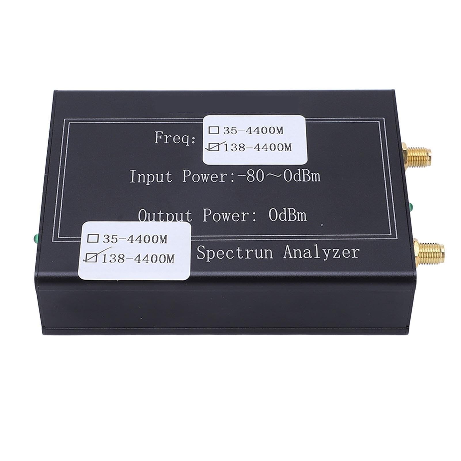Spectrum Analyzer, Frequenz-Analysator, einfache Bedienung ohne Tasten, 4 Betriebsmodi