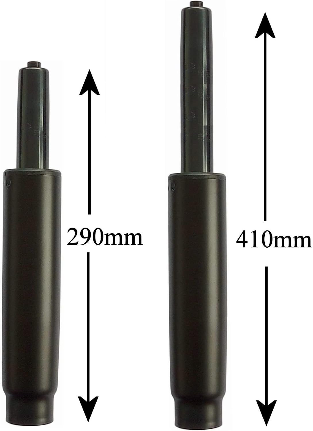 9" Black Office Chair Gas Lift, Gas Strut, Seat Stem, 9 inche - Image 3