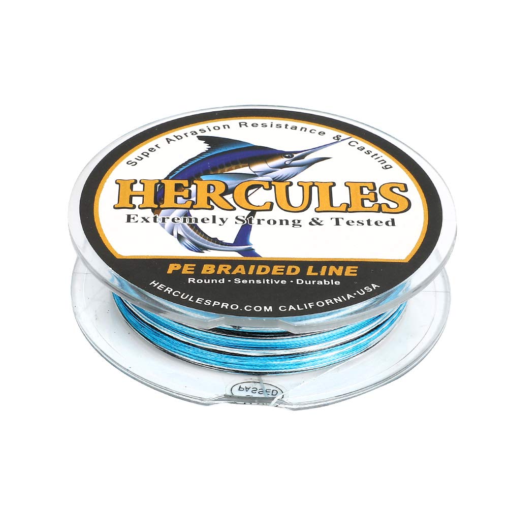 Hercules Super Strong 300M 328 Yards Braided Fishing Line 10 LB Test for Saltwater Freshwater PE Braid Fish Lines 4 Strands - Image 4