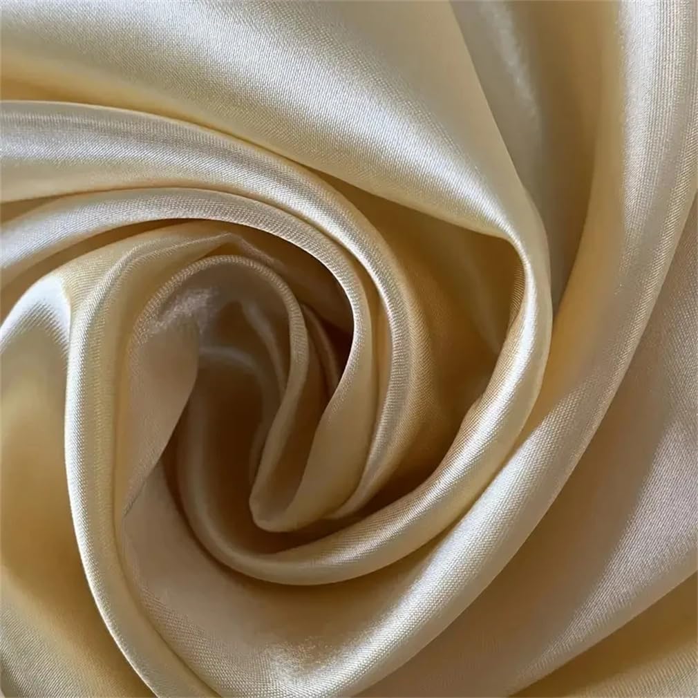 Tissu En Satin Doux 1Yard/3Yards 150Cm, ​​Décoration De Fête De Mariage, Doublure De Boîte, Vêtements De Bricolage, Couture De Tissu En Soie