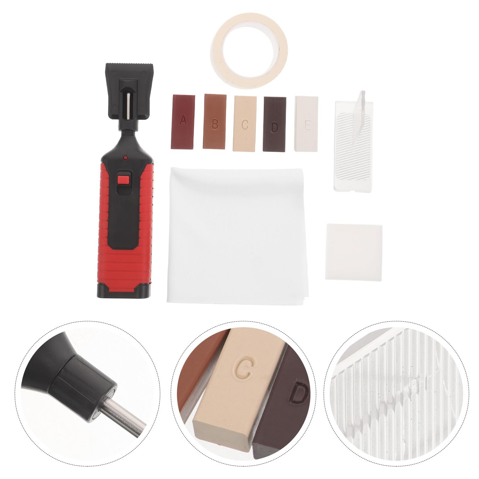 Genérico Kit de Reparación y Acabado Duradero para Suelos de Madera con Removedor de Arañazos y Restaurador para Muebles Fácil Aplicación