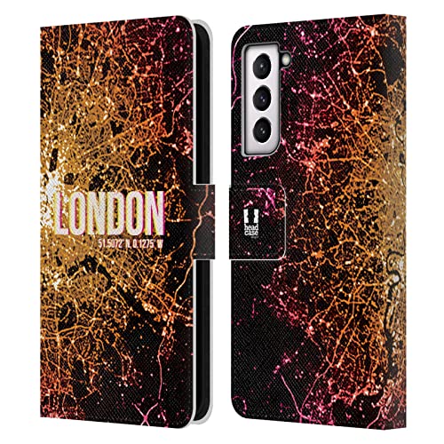 Étui en cuir Galaxy S21 FE 5G avec rangements et support vidéo