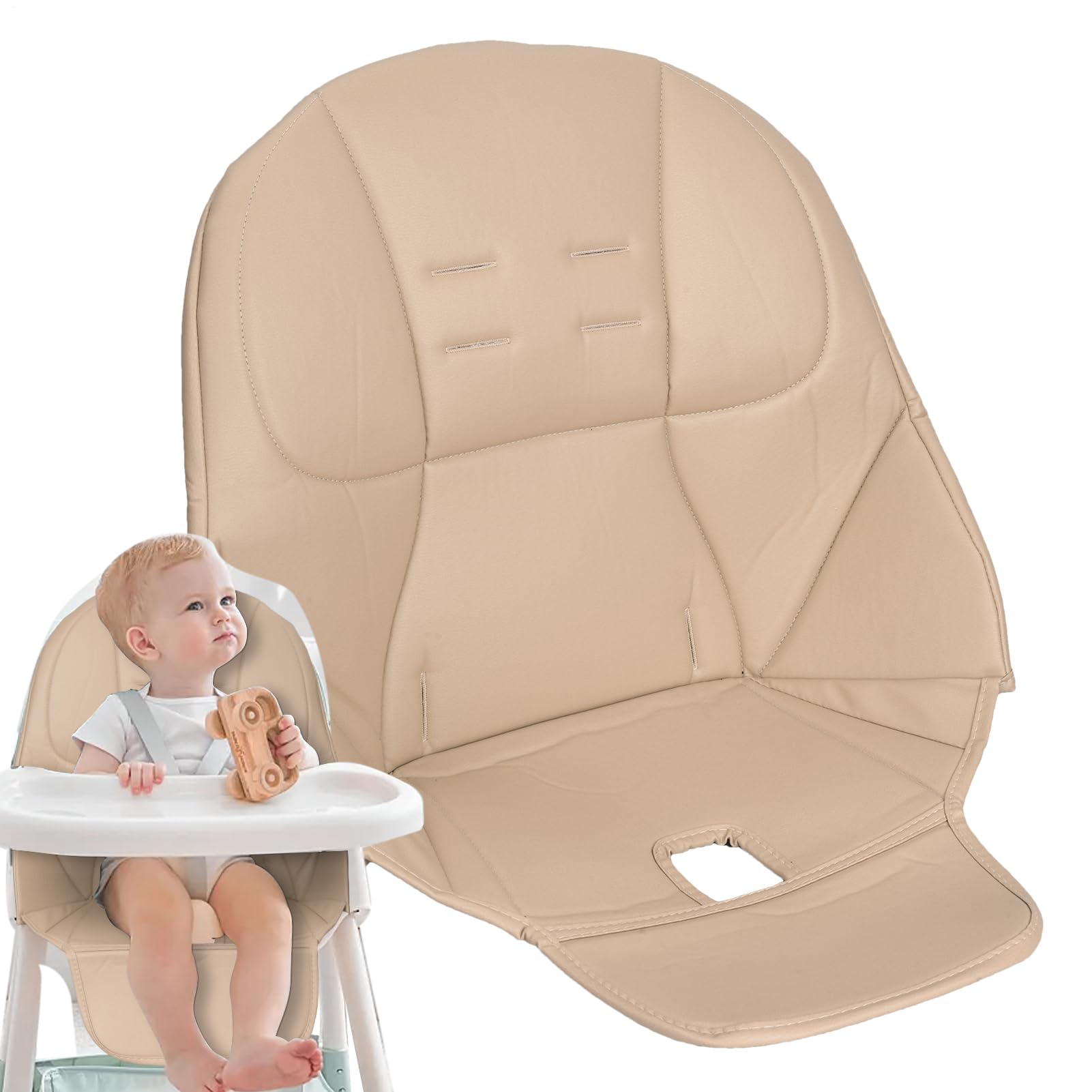 Sitzkissen für Hochstuhl - kompatibel mit Tatamia | Ersatzbezug aus