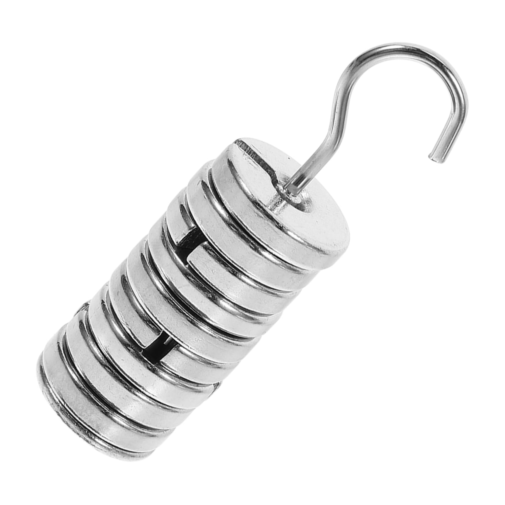 MAGICLULU Ensemble de Poids à Fentes de Laboratoire pour Équilibrage Précis en Fer Chromé 1 Set avec Support Argenté et Rangement Pratique en Laboratoire