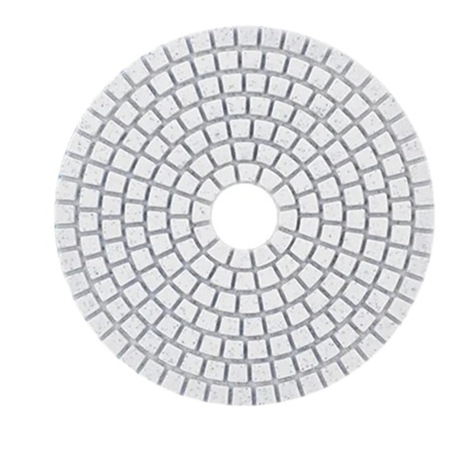 4Inch Diamond Dry Polishing Pad 50-6000 Grit Sanding Grinding Disc For Tile Marble Granite Flexible Stone Ceramic Polishing(4Inch 800Grit)
