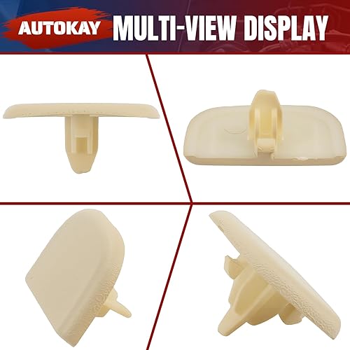 Miniatura 3 de AUTOKAY Dune - Clip para visera solar DS7Z4273AA para Ford Fusion MKZ Edge 2013-2016