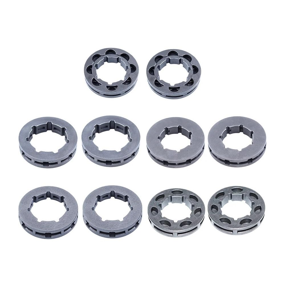 Pignon de chaîne .325-7T 8T haute résistance pour coupe fluide 10pcs