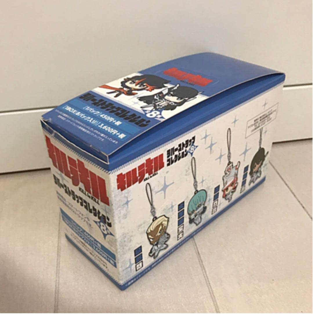 【新品未開封】キルラキル　ラバーストラップコレクション　第二弾　BOX　8パック キルラキル ラバーストラップコレクション 第2弾 セット 新品未