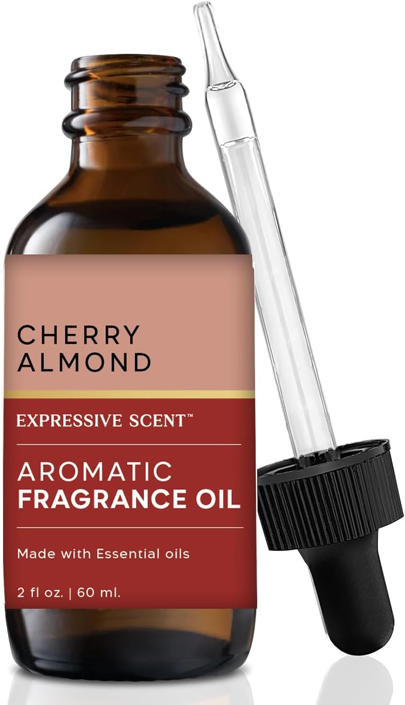 Expressive Scent 1 Pack Cherry Almond 2oz Scented Home Fragrance Essential Oil