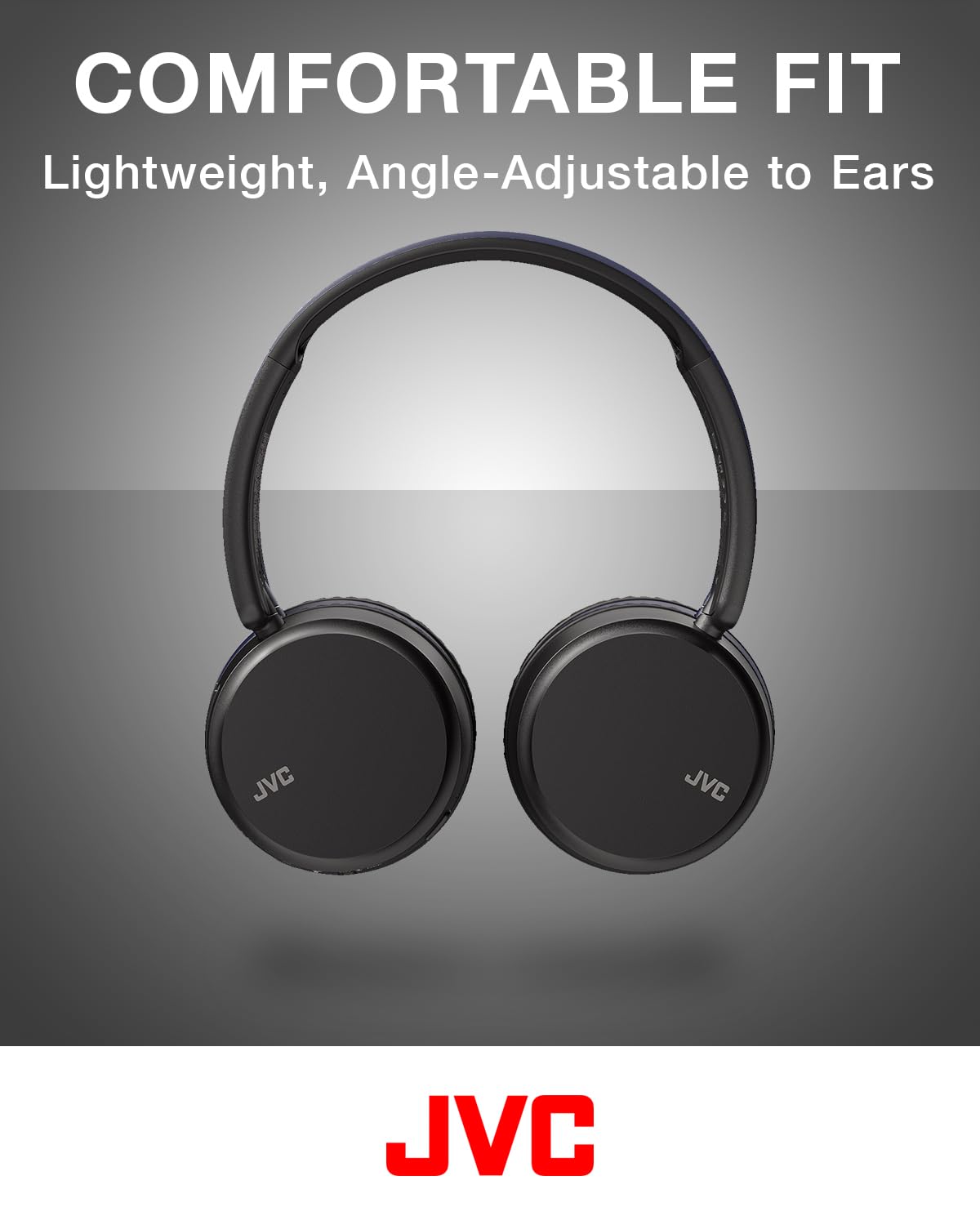 JVC HA-Z37W-B słuchawki nauszne Bluetooth, głębokie dno, czarne