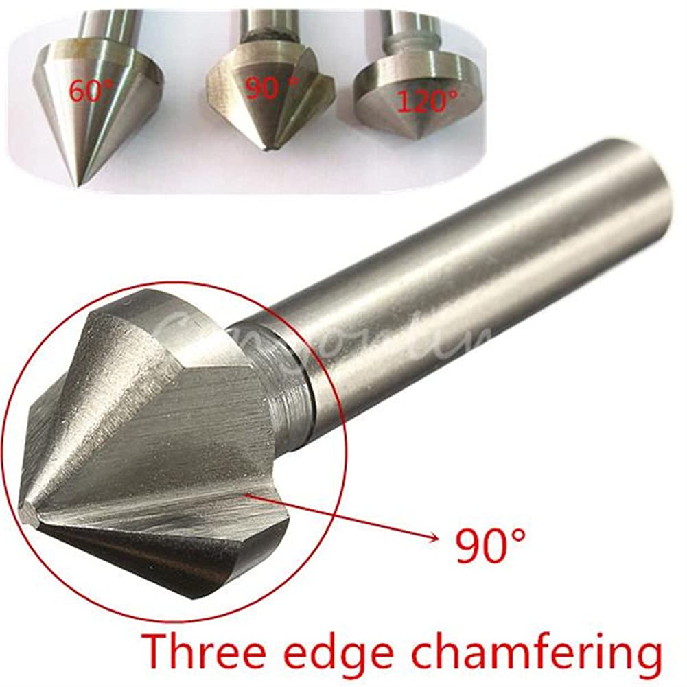 Set De 6 Fraises à Chanfreiner 90° HSS - Forets Débavurage Métal Bois PVC