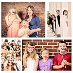 Party Props for Photo Booth Birthday Wedding Kids Adult Prom 58 Pcs, Rowae DIY Funny Costumes with Mustache on a Stick, Hats, Glasses, Mouth, Bowler, Bowties - Image 5