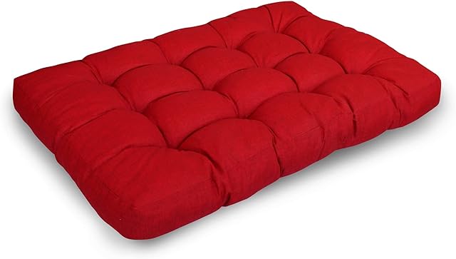 LILENO HOME Zestaw poduszek na palety  poduszki do siedzenia na meble z palet 120 x 80 x 20 cm, poduszki na meble z euro, do użytku na zewnątrz, jako poduszka do siedzenia na meble paletowe