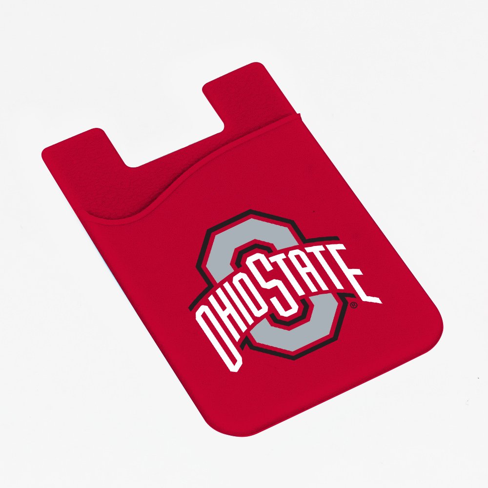 Guard Dog Silicone Credit Card Holder/Phone Wallet - Ohio State Buckeyes