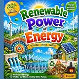The Renewable Power of Energy: for kids 8 to 11 years old, solar, wind, hydropower, Biomass, geothermal, tidal, wave energy