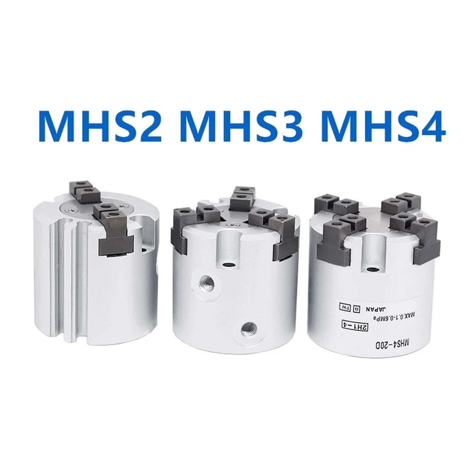 MHS2 MHS3 MHS4 16D 20D 25D 32D 40D 50D Parallel Stil Luft Klemme 2 3 4 Finger Typ(40D)