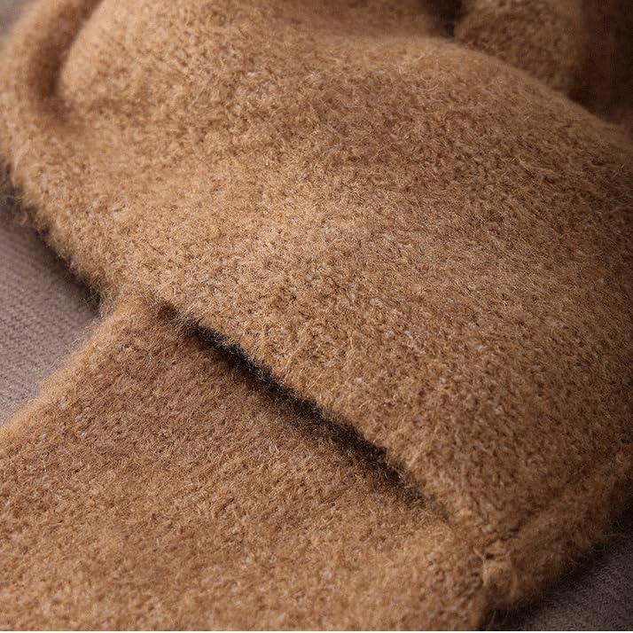 Winter Scarf For Warm Solid Color Knitted Long Scarves For Boy Girl Soft Neck3