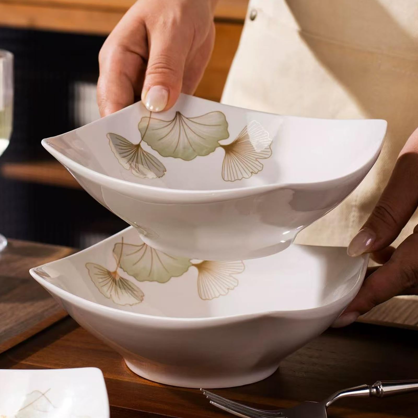 Ciotola Colazione Ceraica Ciotole Dessert - Piccole Ciotole Porcellana Cucina 300 L - Set Di 6 - 2