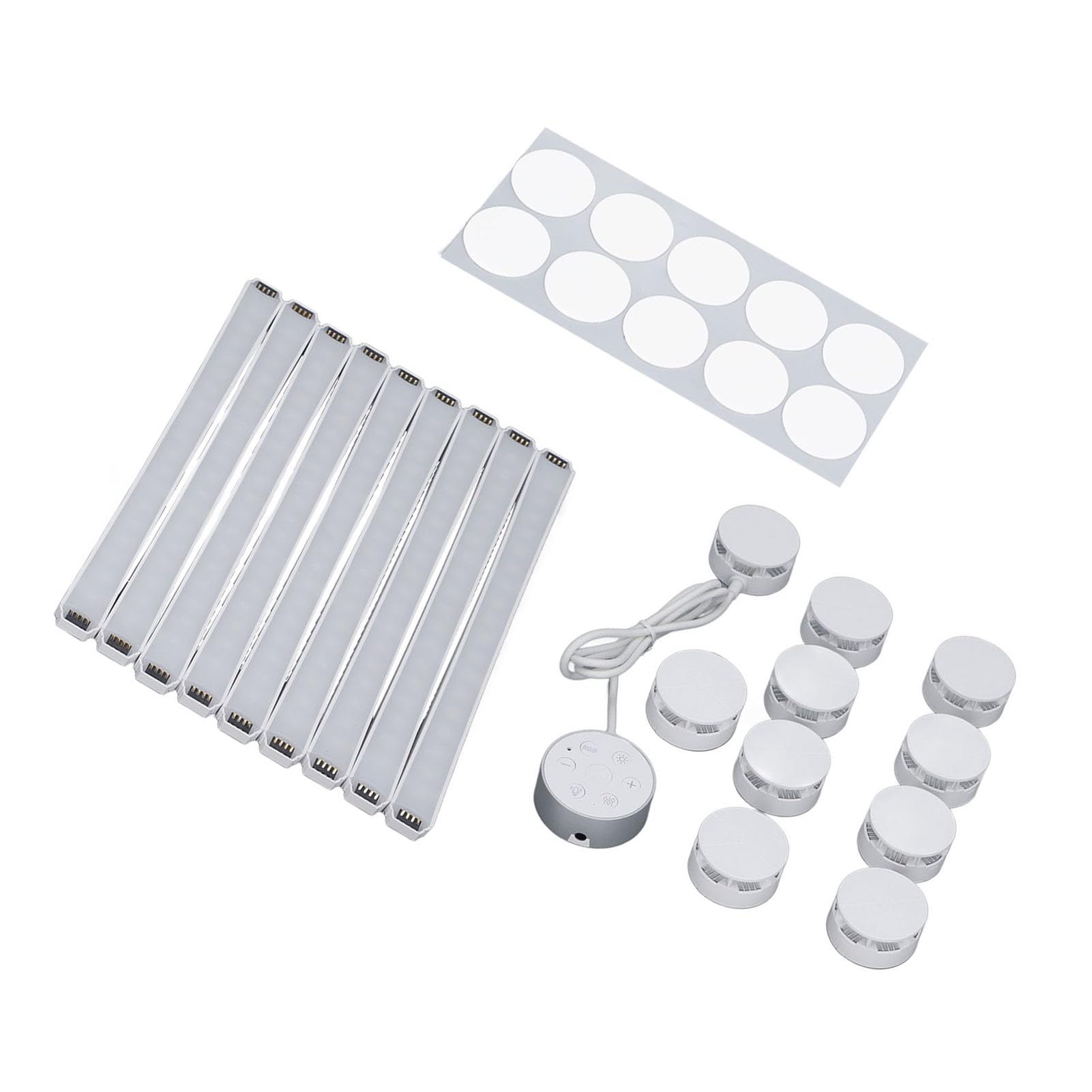 FTVOGUE Barras de Luz de Pared RGB, Barras de Luz de Pared LED RGB ABS con Control de Aplicación y Botón, Diseño de Empalme Geométrico para Sala de Juegos, Dormitorio, Decoración de, Usuarios de Vida