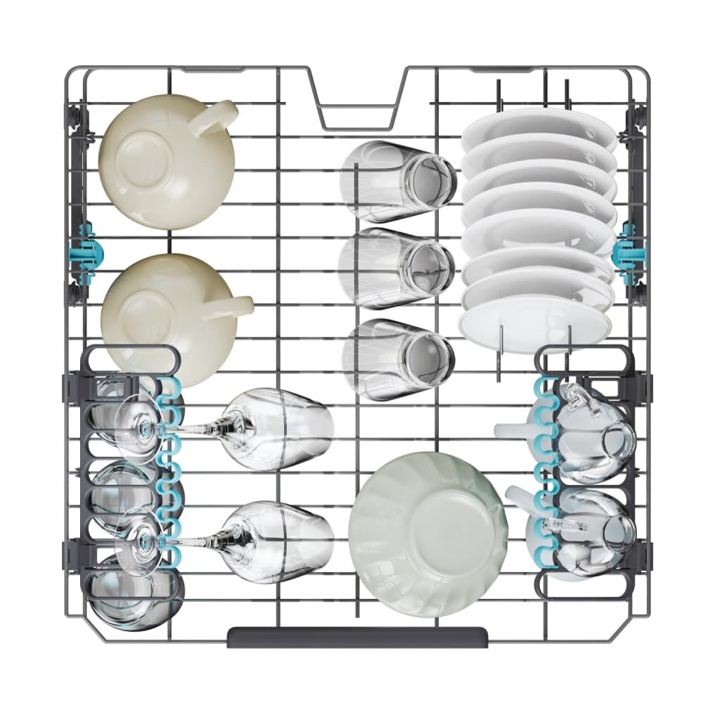 Candy Rapido' Lavastoviglie a Libera Installazione 60 cm, 16 Coperti, 10 Programmi, Partenza Ritardata fino a 24h, Wash&Dry 35', Motore Inverter, Classe B, AxLxP 85x59,7x59,8 cm, Inox - CF 6B4S1PX