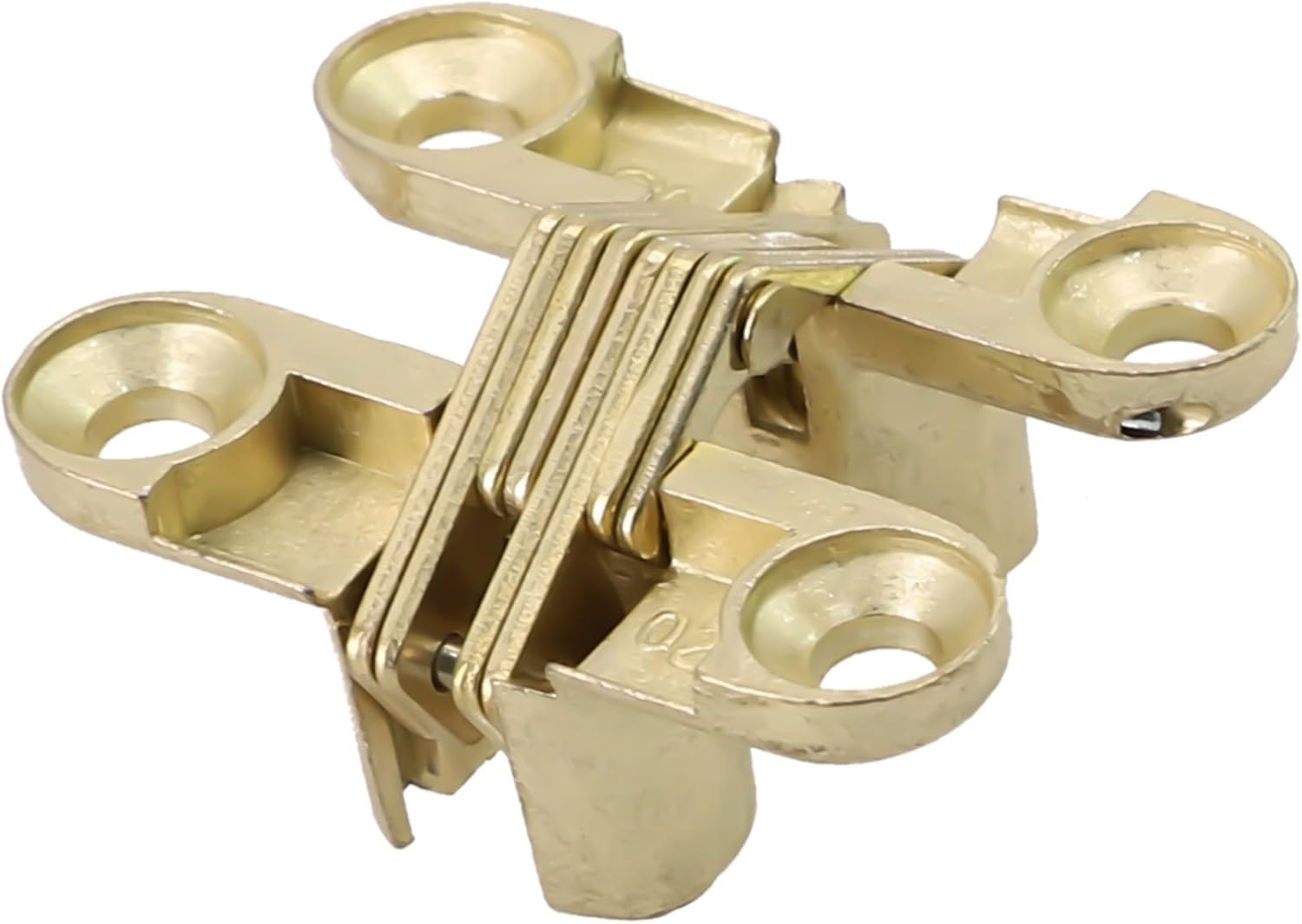 10 Pack Cabinet Push Button Latch with, Load Automatic Door Bolt Lock Home Furniture, White/Black/Brown(Golden 11x40MM)