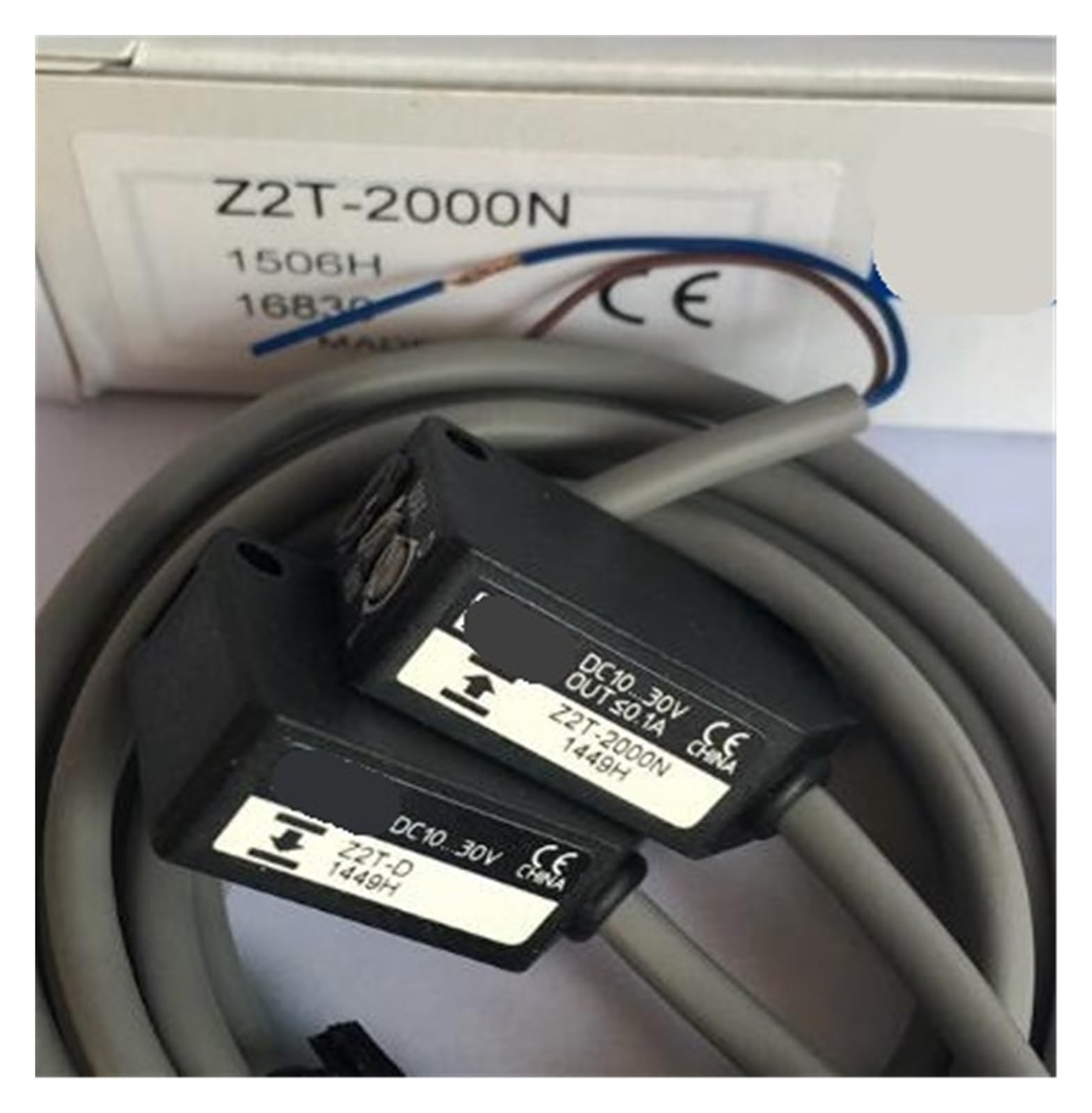 JHPWKRMU 1set Z2T-2000N Photoelectric Switch Sensor Z2T-2000N + Z2T-D