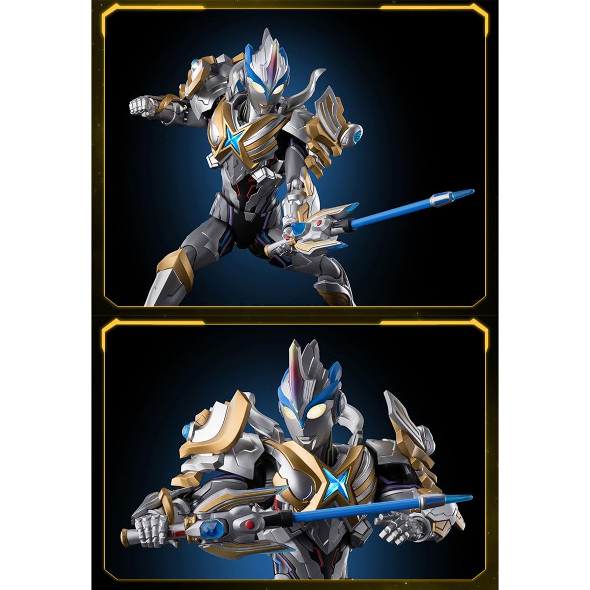 HIPLAY Ultraman Legendary Edition Beta Spark Armor X (Beyond Type) Zestaw Modelarski do Montażu