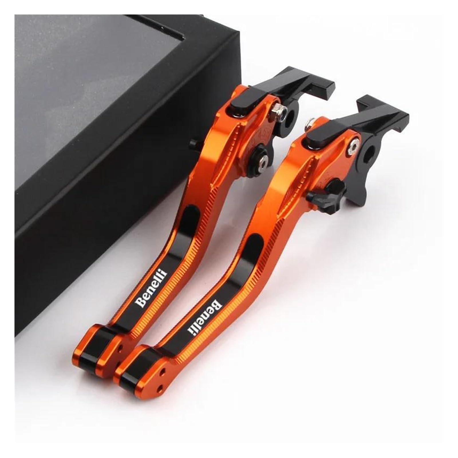 Uyfyqecjy Orange For Benelli 502C 752S Trk502x Motorcycle Cnc 5D Brake Lever Clutch Levers Parts