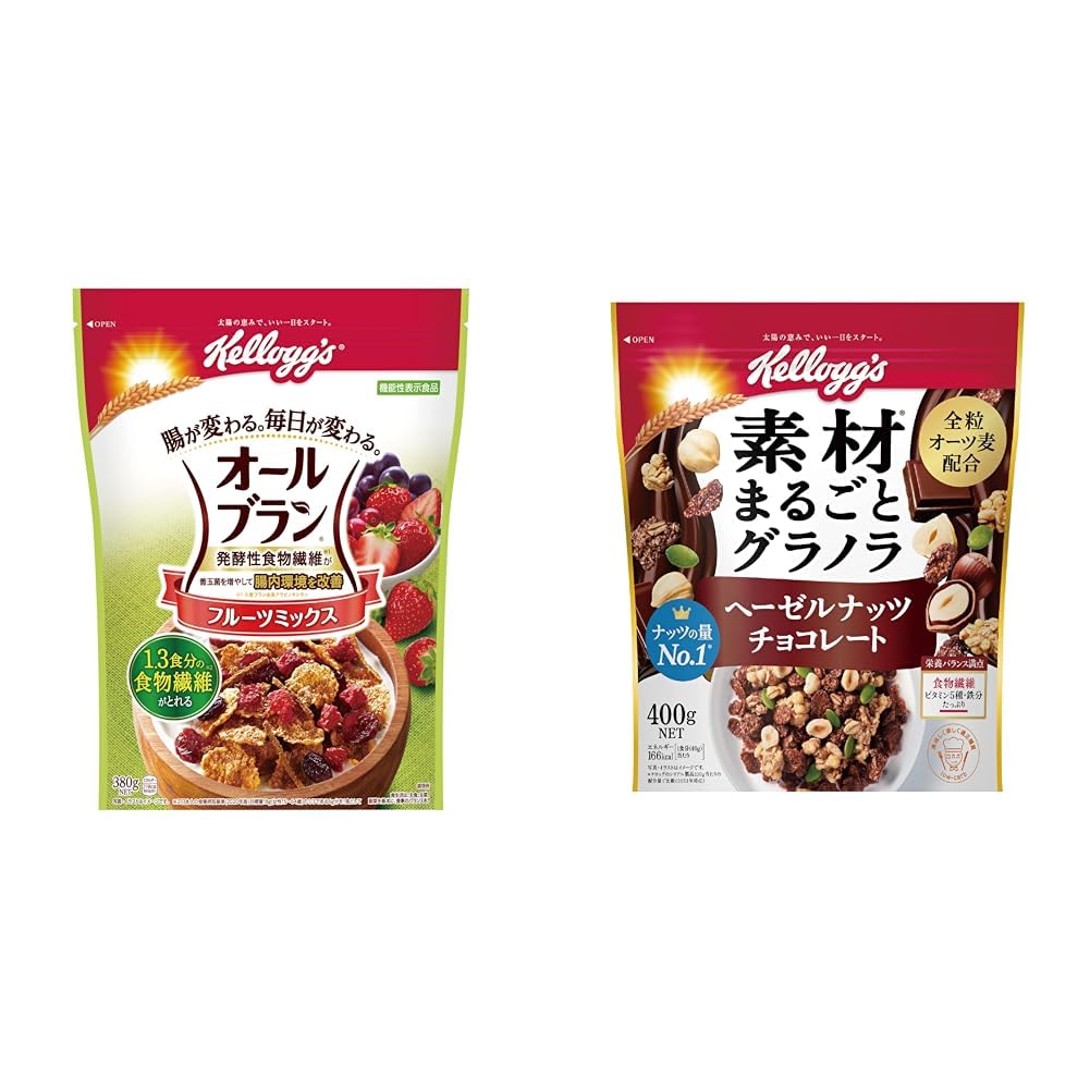 Amazon.co.jp: 【セット買い】ケロッグ オールブラン フルーツミックス