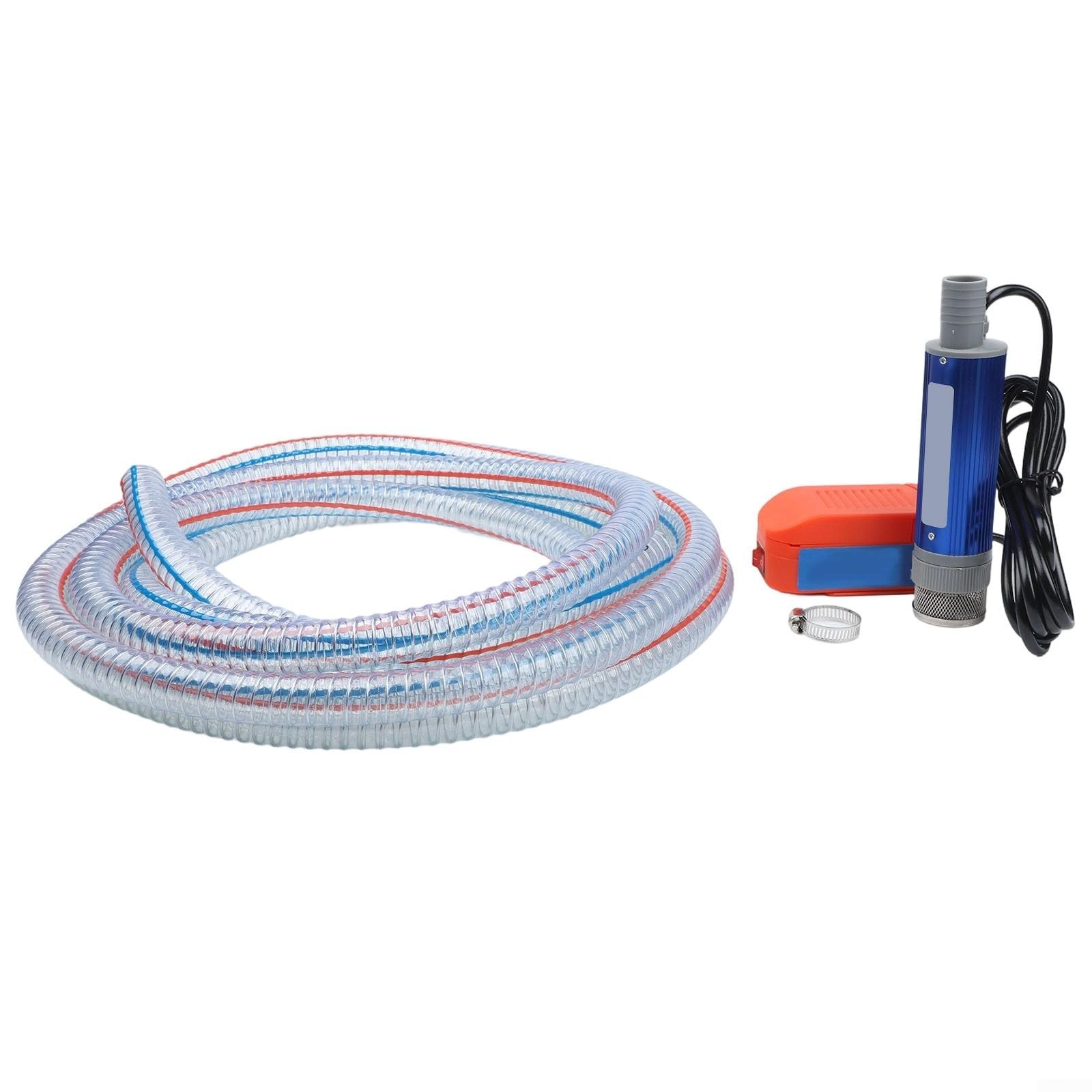 Pompa a immersione in alluminio da 38 mm con tubo in acciaio da 5 m