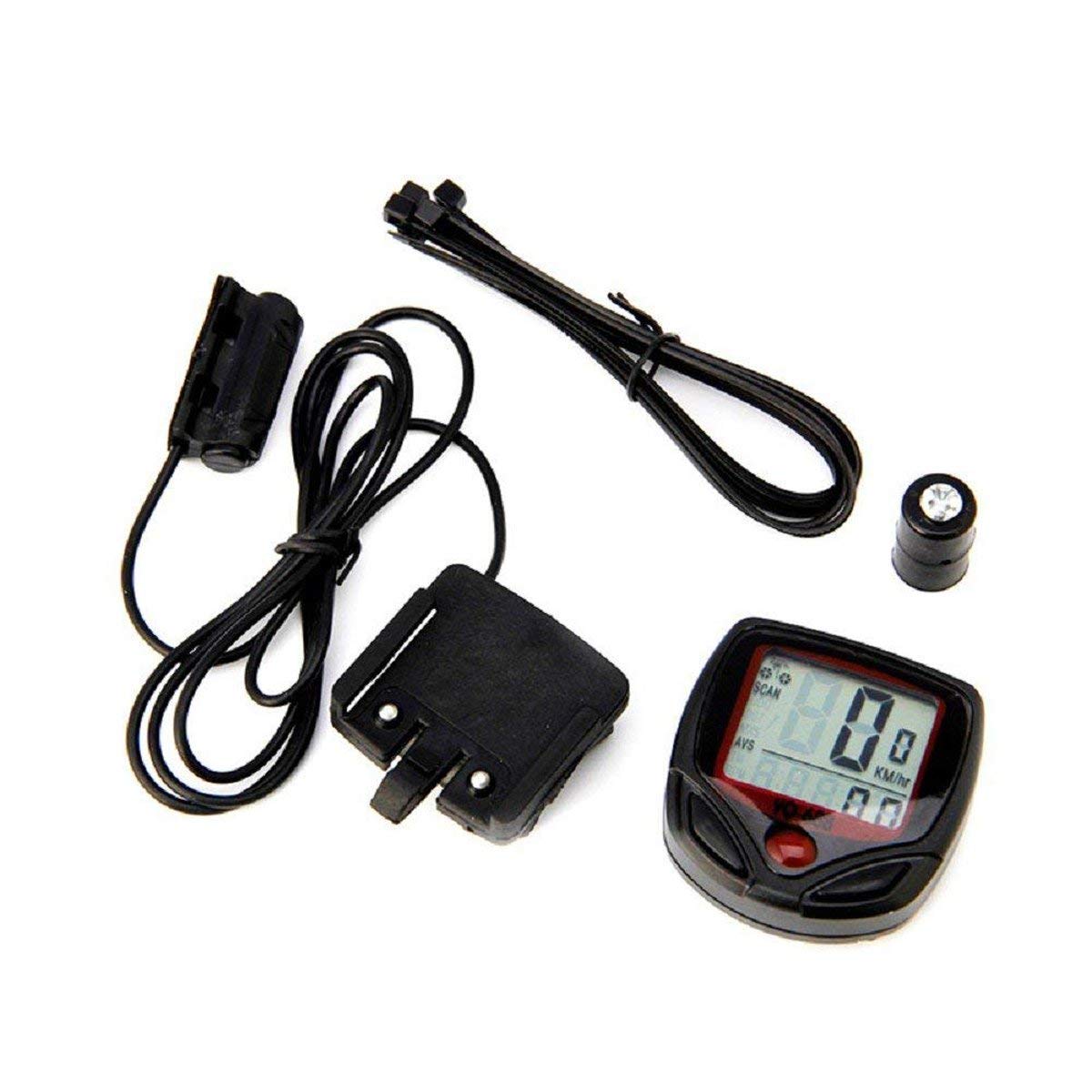 Wolblix Bicycle Computer Leisure 14-Functions Waterproof Cycling Odometer Speedometer with LCD Display Bike Computers (B07WR47NFK) Amazon Price History, Amazon Price Tracker